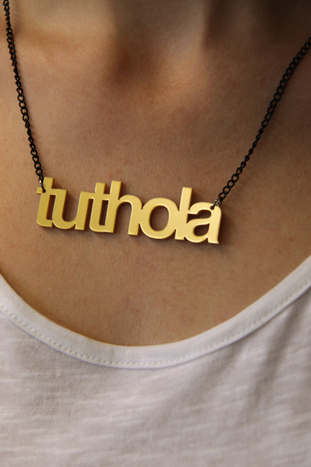 Tuthola! (goud)